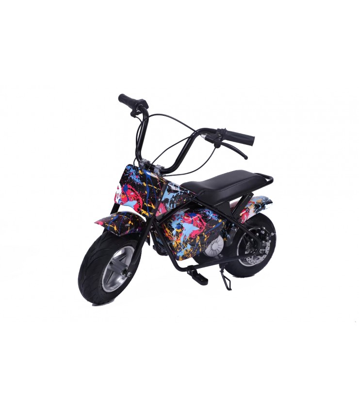 Mini Moto Eléctrica Gaf Para Niños 3 Modos Velocidad 0km