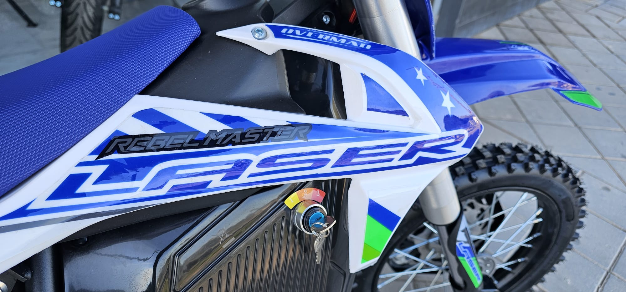 Pit bike eléctrica 1500w - Imagen 3