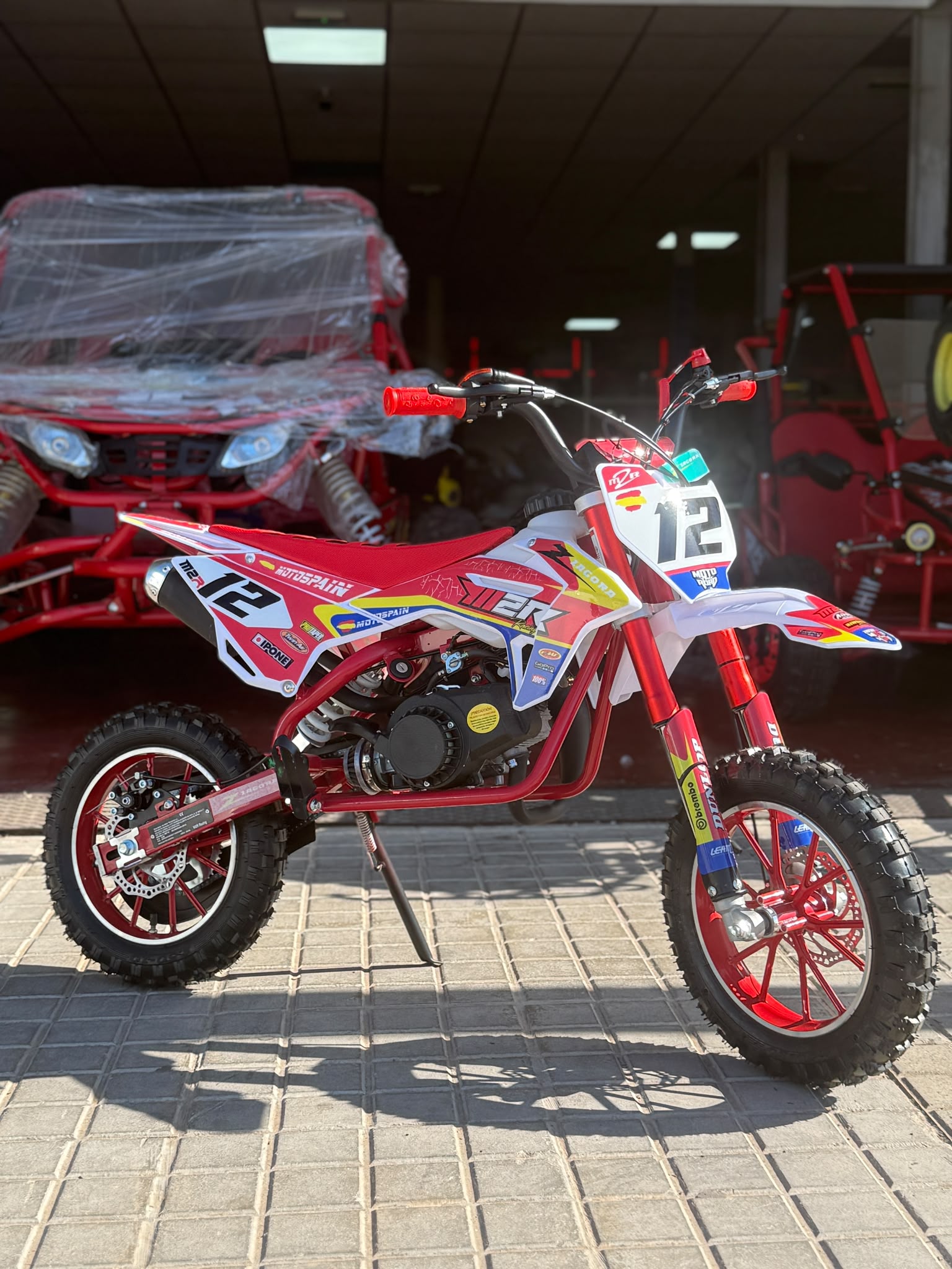 minicross 50cc m2r,doble escape - Imagen 17