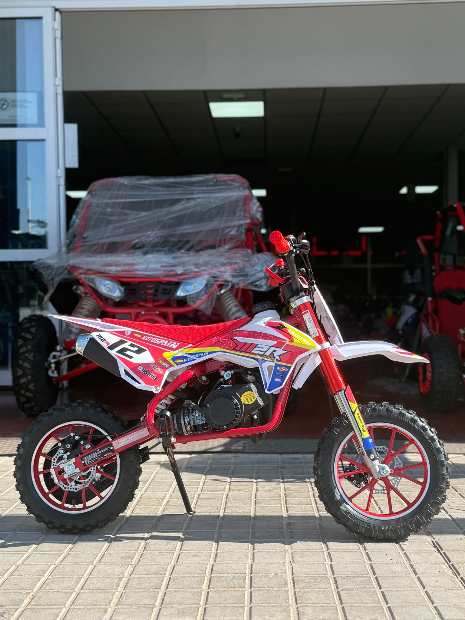 minicross 50cc m2r,doble escape - Imagen 18