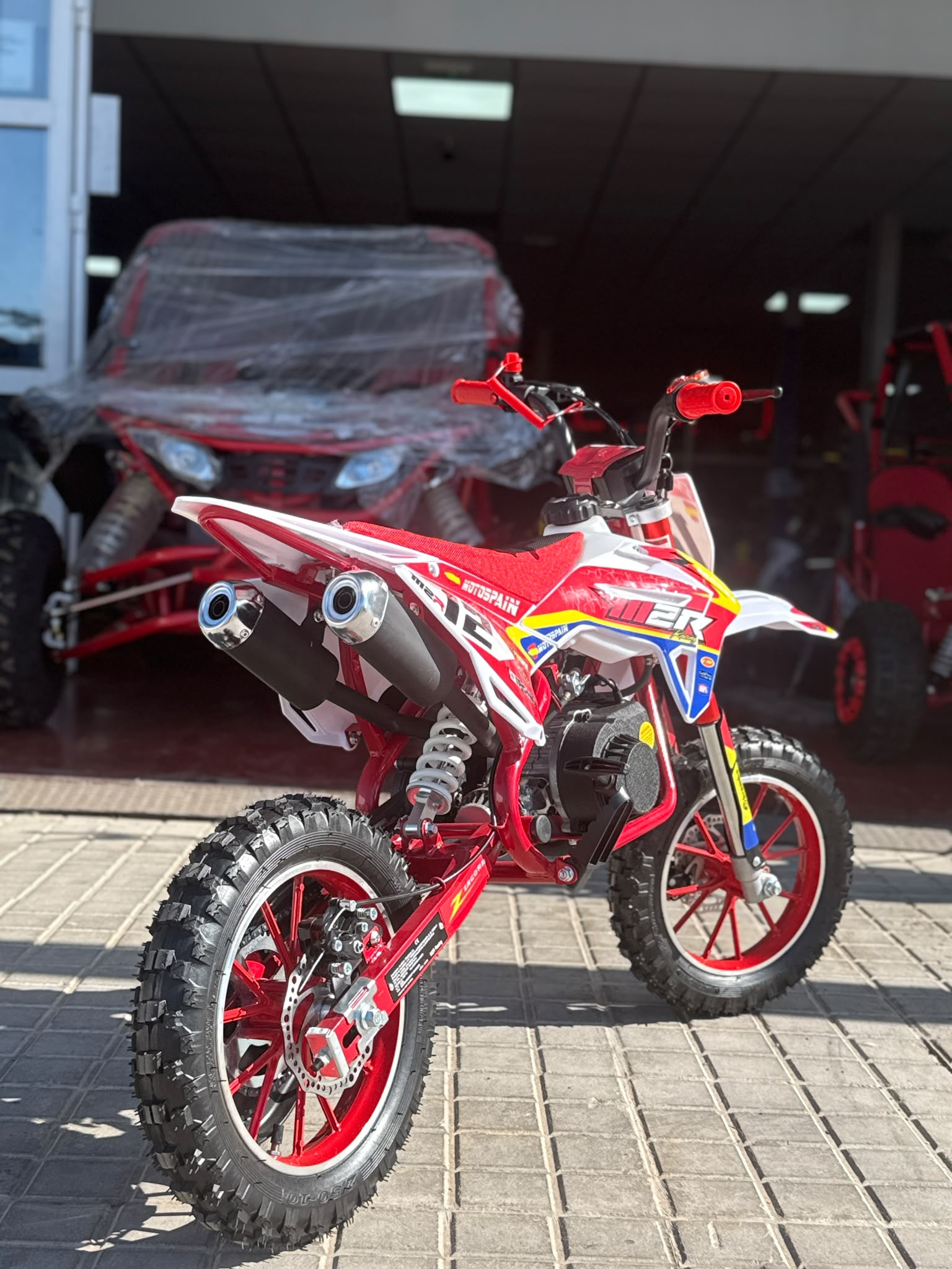 minicross 50cc m2r,doble escape - Imagen 16