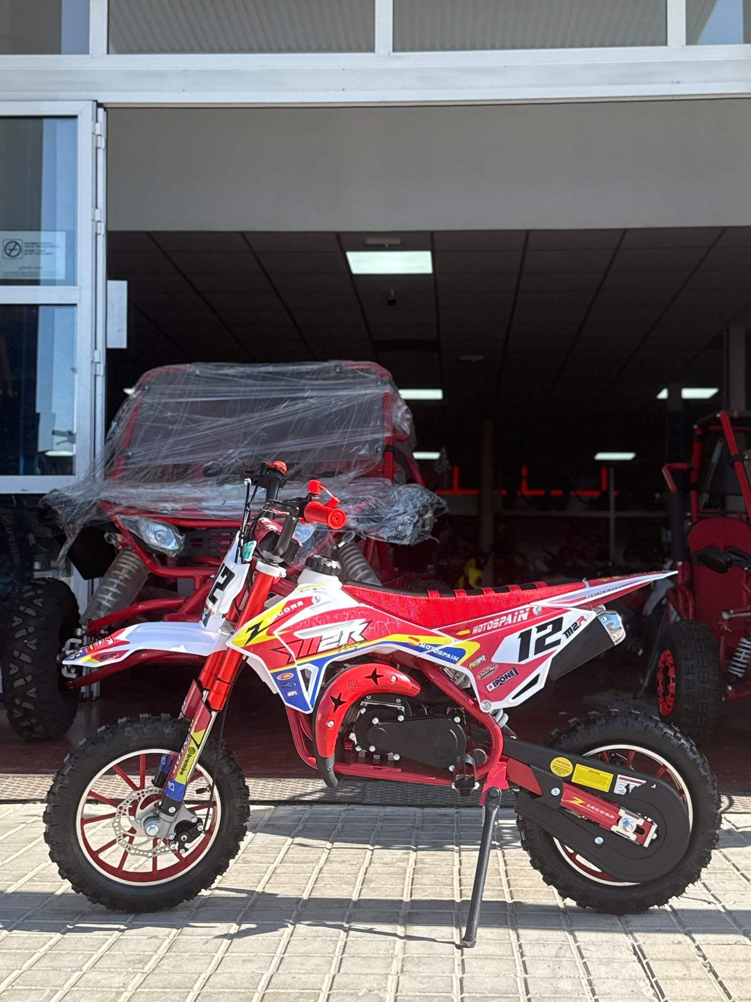 minicross 50cc m2r,doble escape - Imagen 15