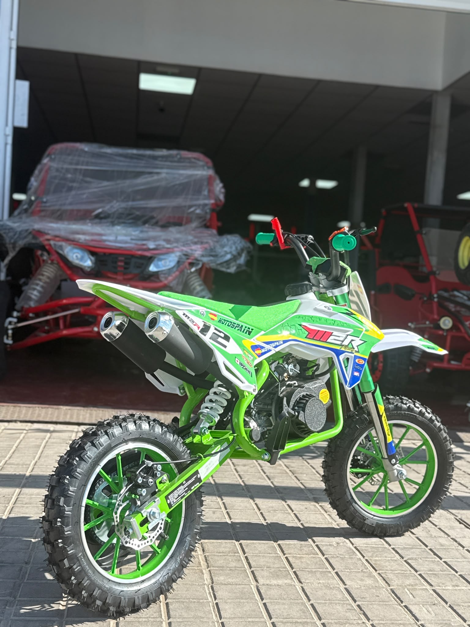 minicross 50cc m2r,doble escape - Imagen 11