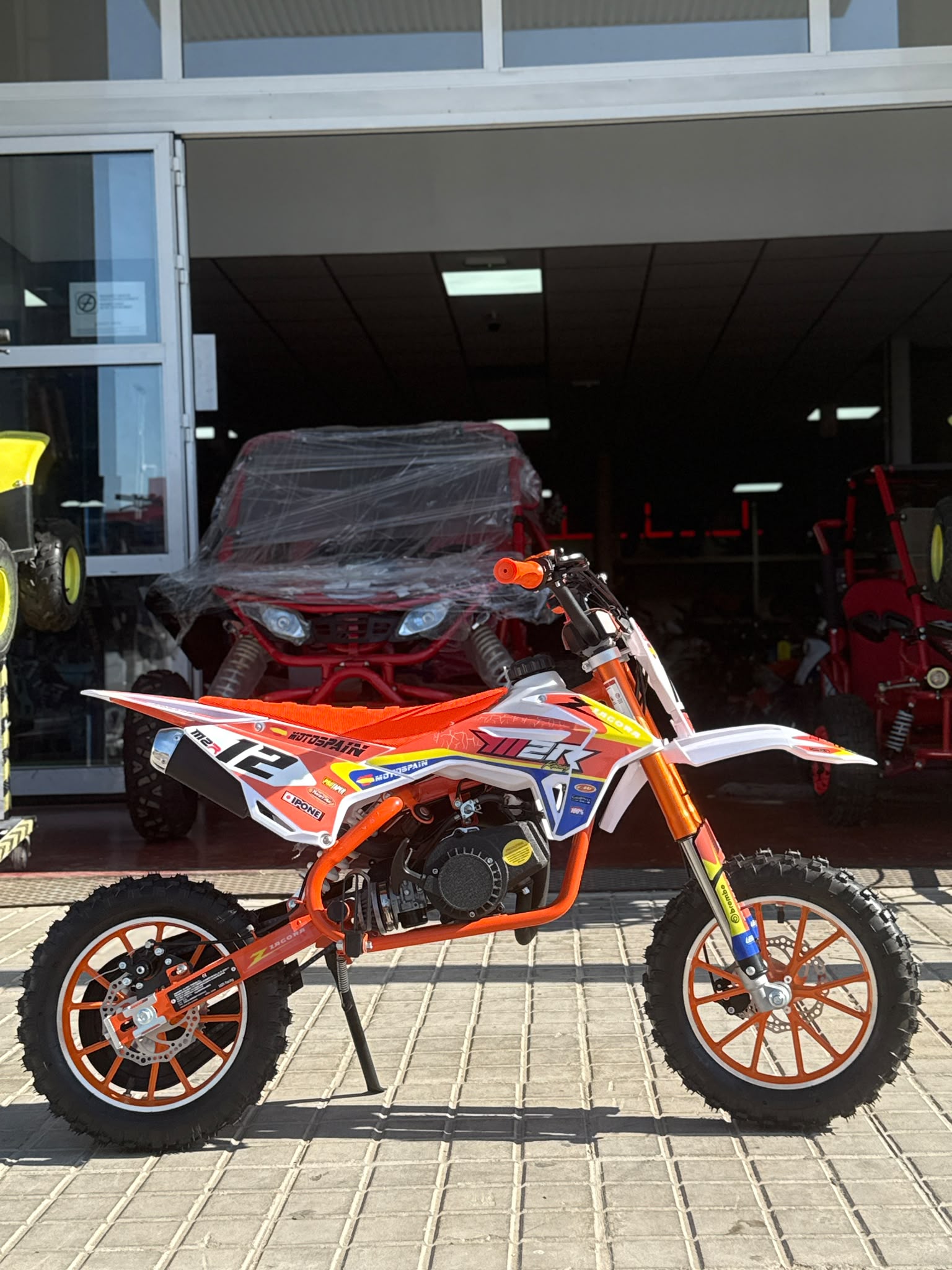 minicross 50cc m2r,doble escape - Imagen 9