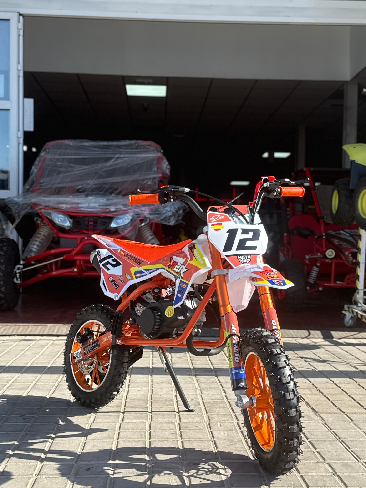 minicross 50cc m2r,doble escape - Imagen 10