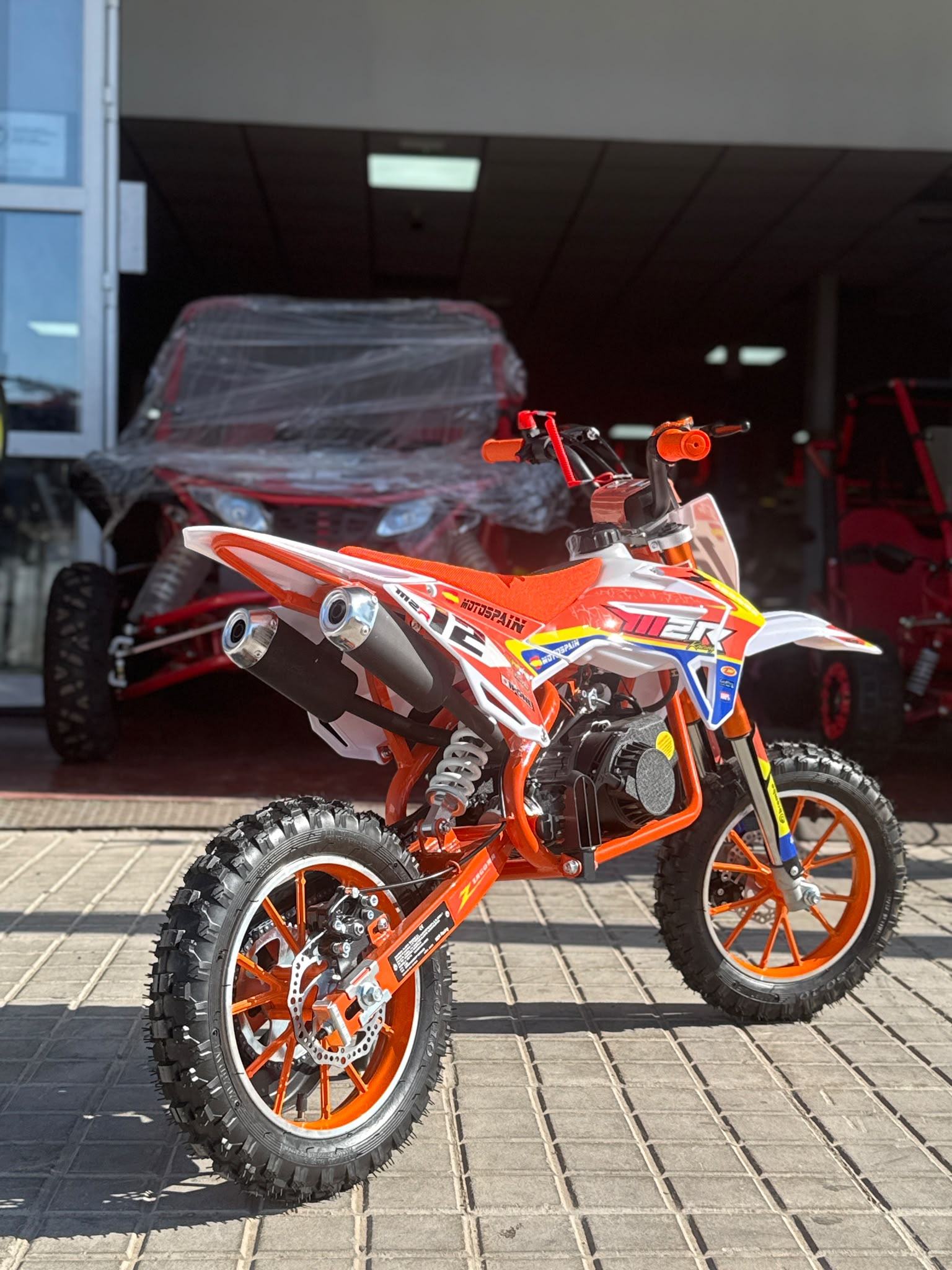 minicross 50cc m2r,doble escape - Imagen 7