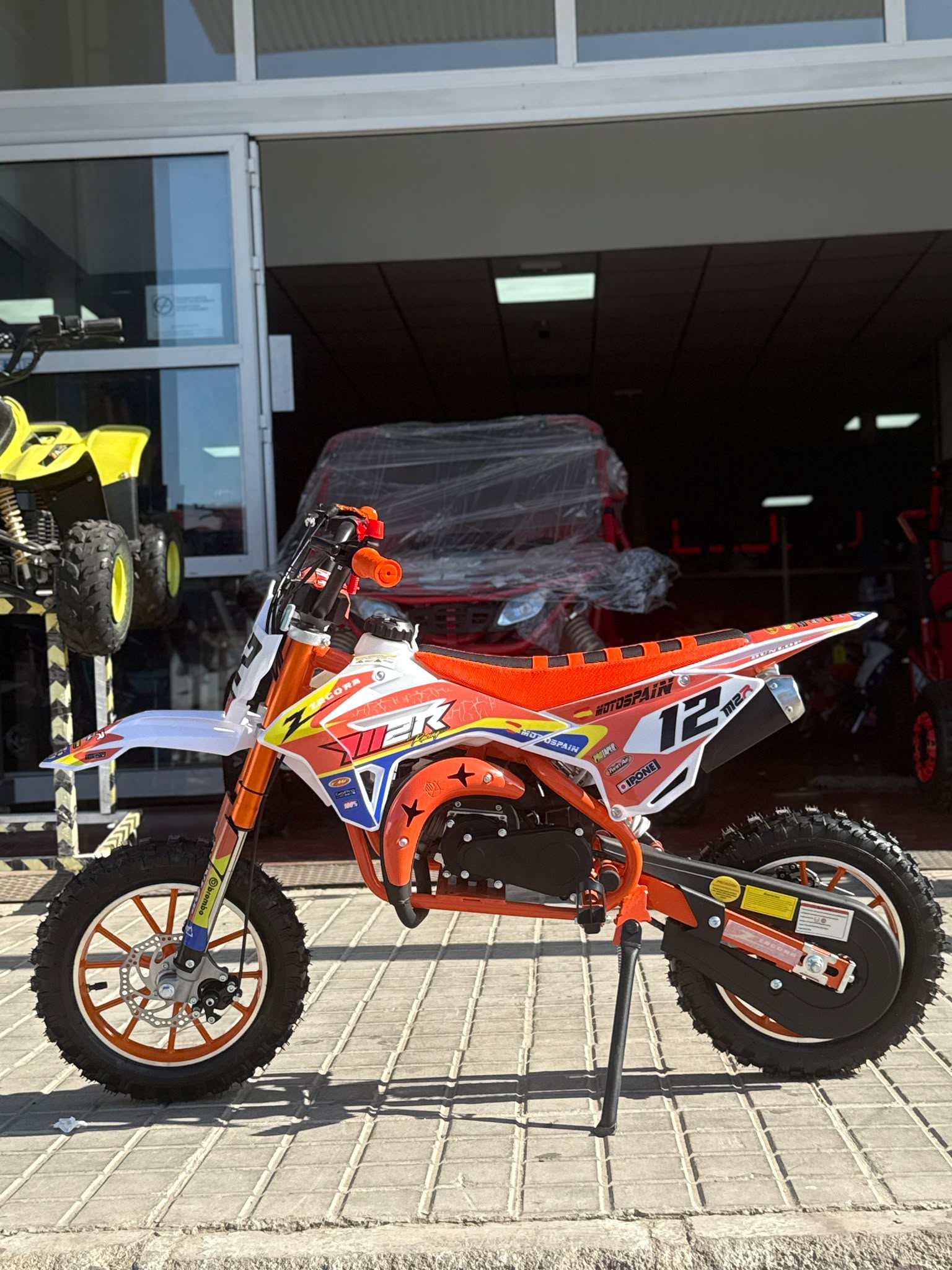 minicross 50cc m2r,doble escape - Imagen 8