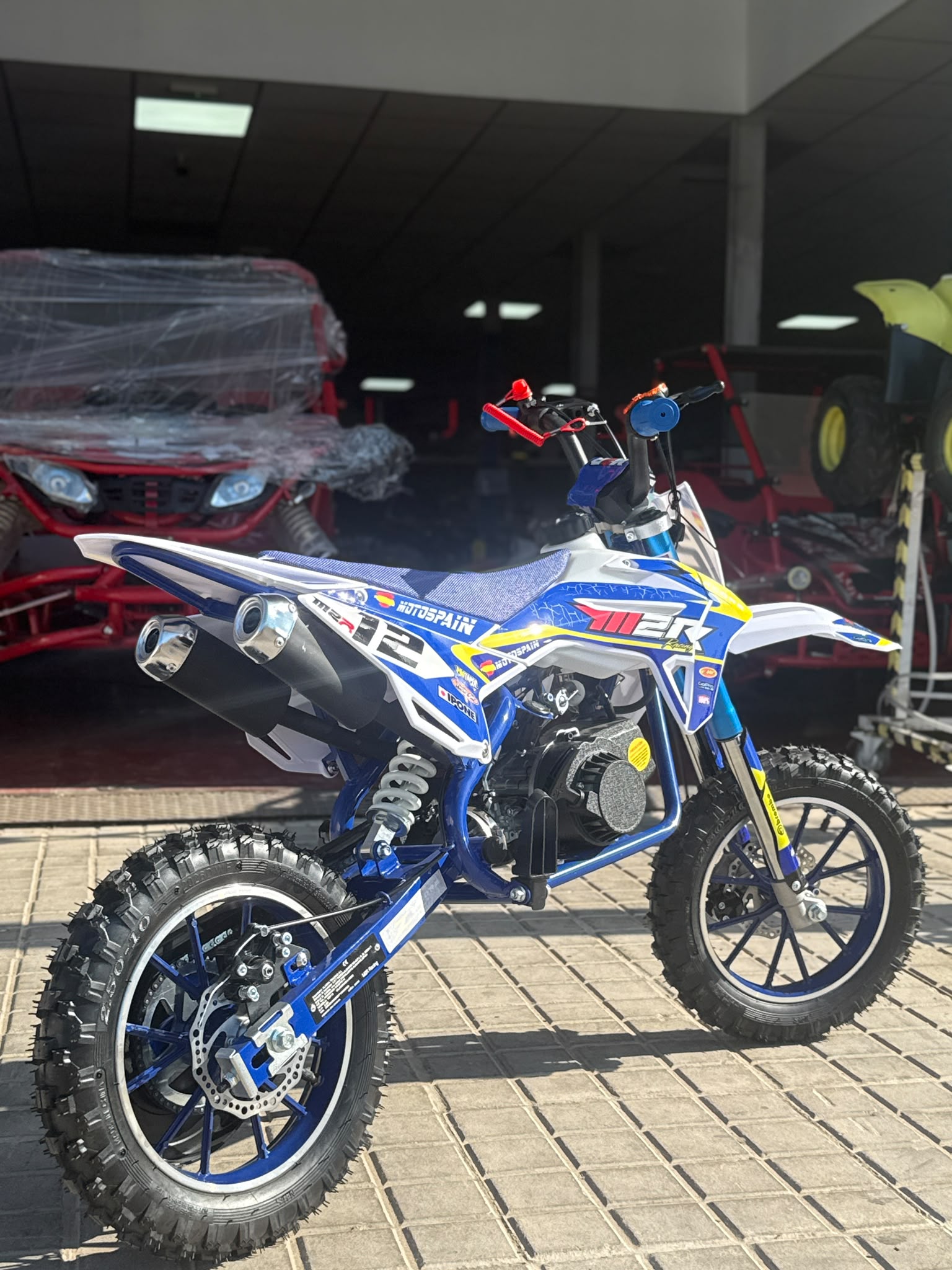 minicross 50cc m2r,doble escape - Imagen 3